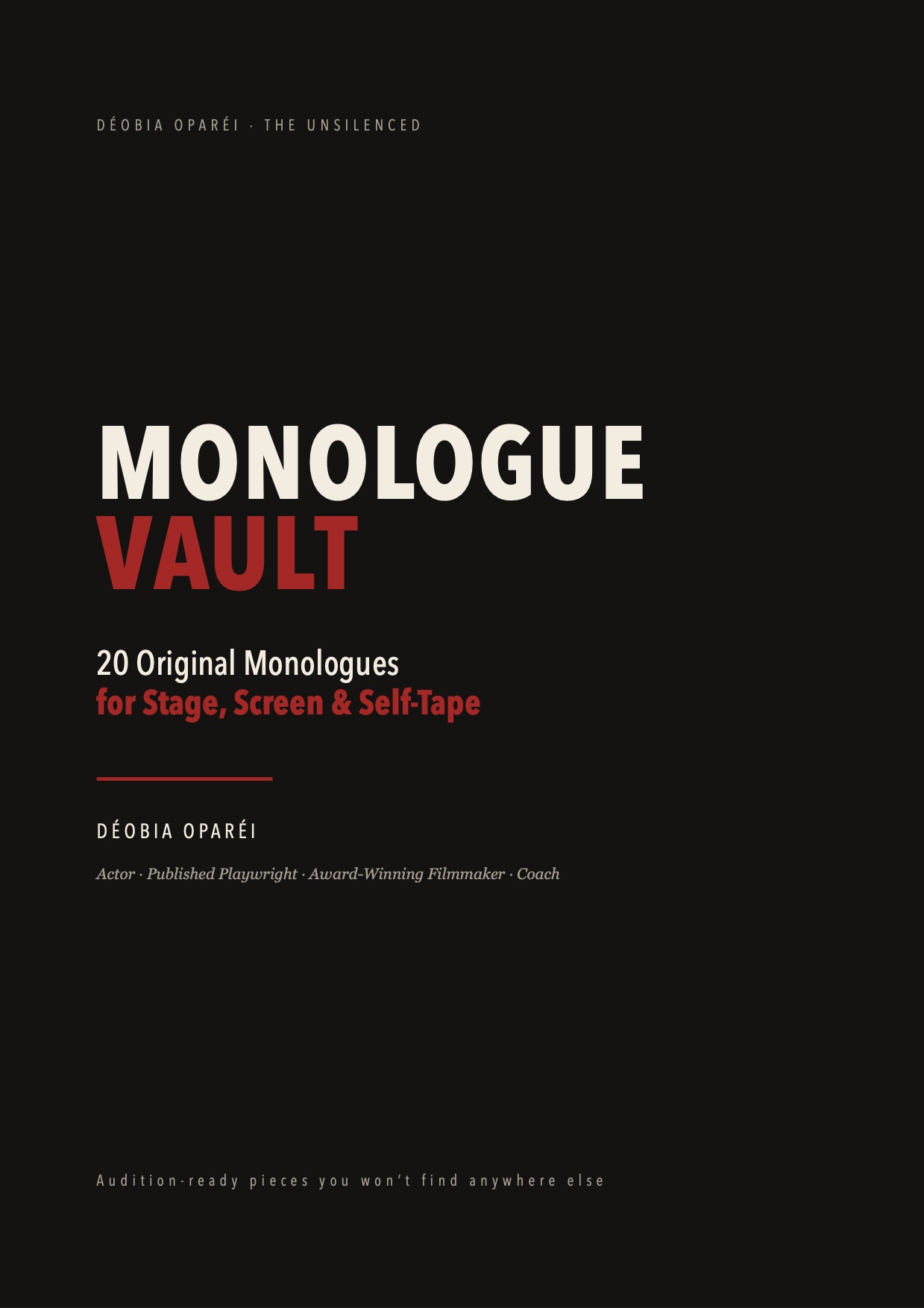 THE MONOLOGUE VAULT